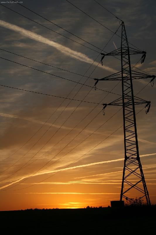 Foto: v reviru-Zapad slunce