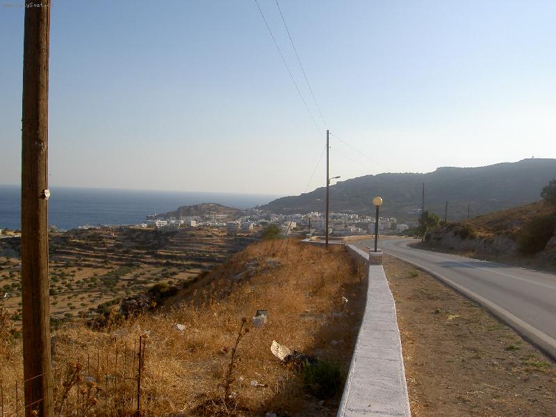 Foto: Pigadia,hlavn� m�sto,Karpathos,�ecko-Pigadia ze silnice,Karpathos