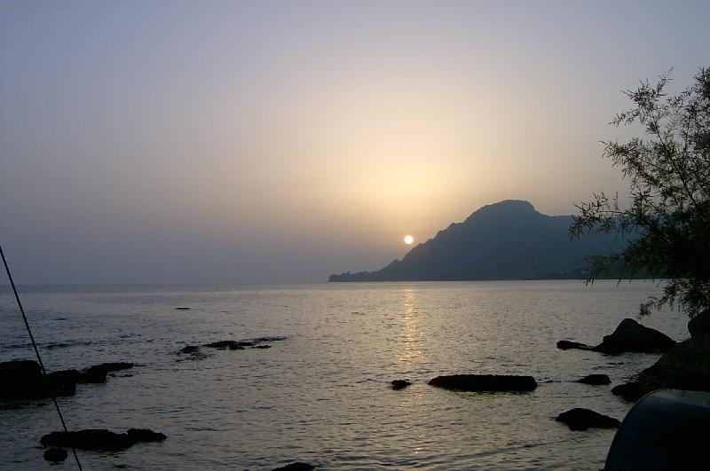 Foto: Z�pad slunce,pl� Souda,Kr�ta-Z�pad slunce na Kr�t�,Souda u Plakias