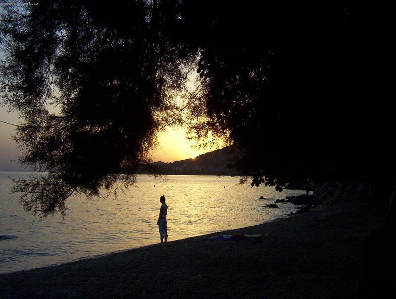 Foto: konec dne-z�pad sunce v Chorvatsku
