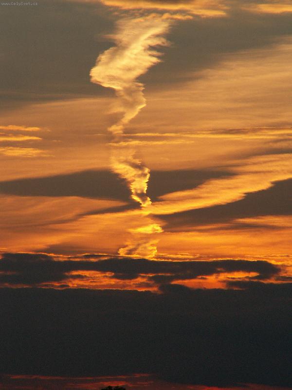 Foto: Z�pad slunce nad Amerikou-nad tou na��, �eskou:)