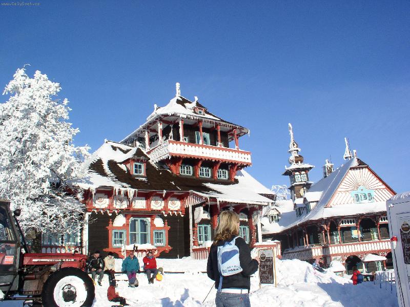 Foto: zimn� r�j turist�-poda�en� den