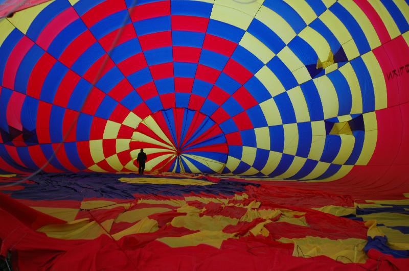 Foto: Uvnit� bal�nu