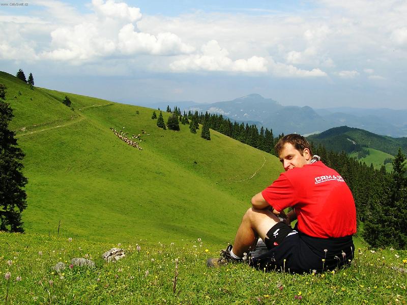 Foto: odpo�inek na t��e-Mal� Fatra