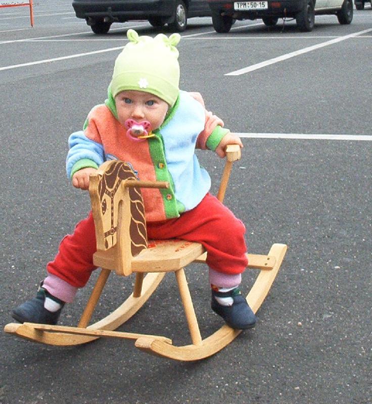 Foto: TEREZKA-M�J PRVN� KON�K