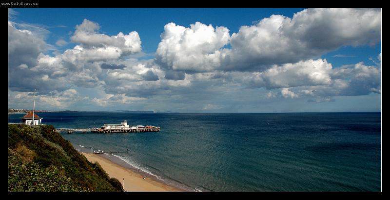 Foto: Bournemouth, ji�n� Anglie.-A kam Vy letos jedete na dovolenou ???