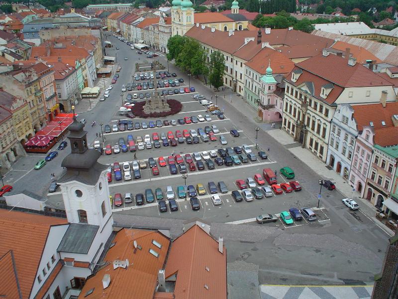 Foto: Hradec Kr�lov�-Pohled z v�e