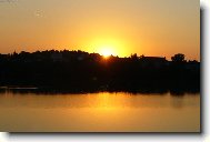 z�pad na Plumlovsk� p�ehrad�